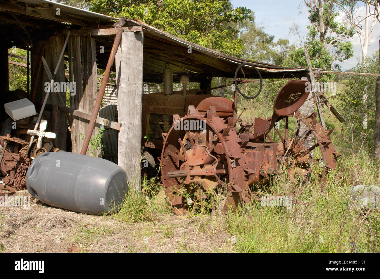 Tracteur FARMALL M. vintage. Banque D'Images