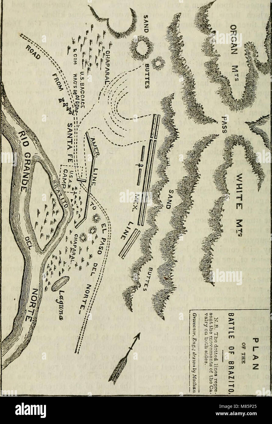 L'expédition de Doniphan - contenant un compte de la conquête du Nouveau Mexique ; le général Kearney's expédition terrestre en Californie ; la campagne de Doniphan contre les Navajos ; son sur Mars sans précédent (14577962648) Banque D'Images