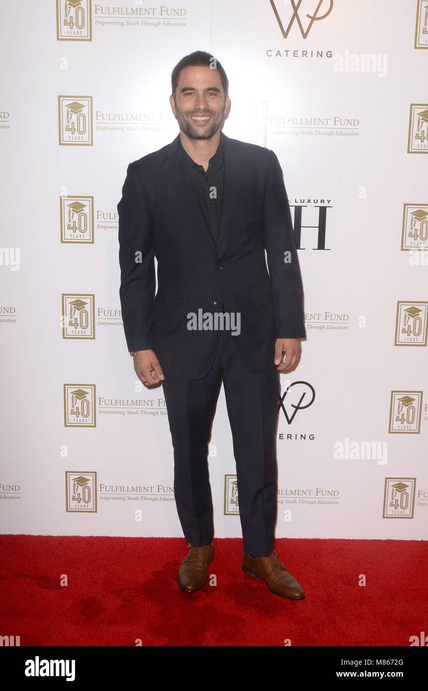 Ignacio Serricchio aux arrivées d'un héritage de l'évolution de la vie présenté par le Fonds d'exécution, Dolby Ballroom, Los Angeles, CA, 13 mars 2018. Photo par : Priscilla Grant/Everett Collection Banque D'Images