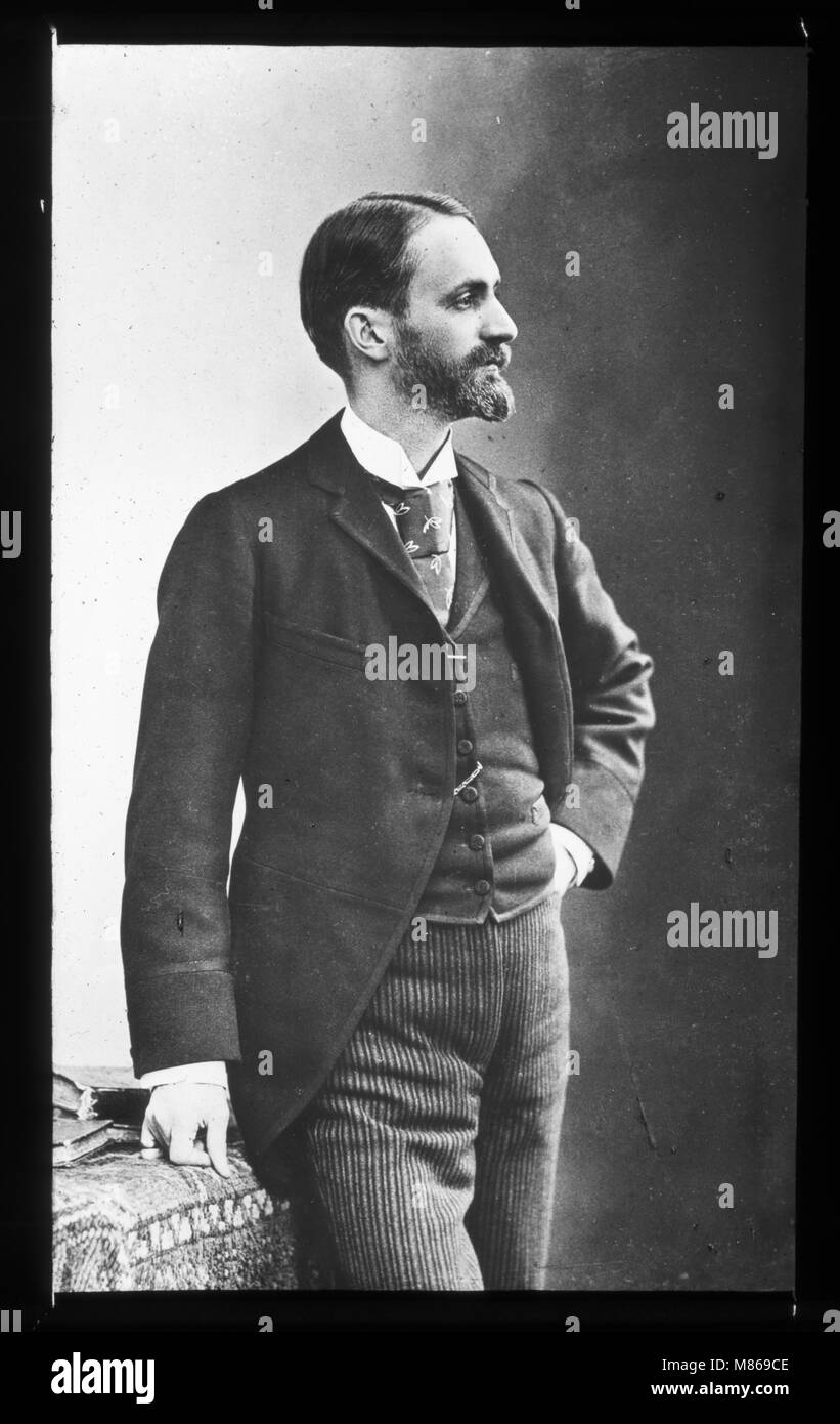 George Eastman, ca 1890 par Paul Nadar Banque D'Images