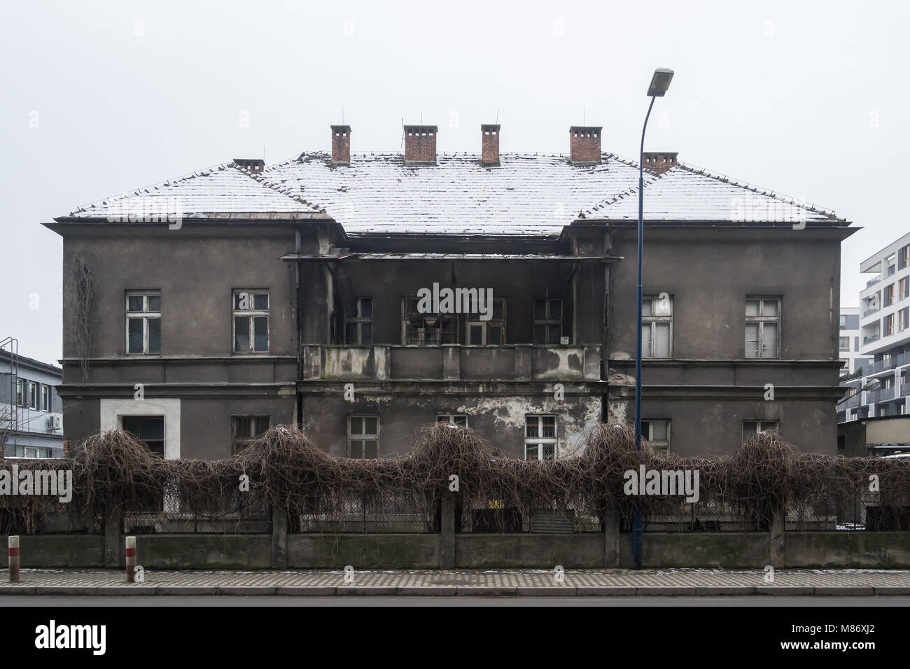 Villa Oskar Schindler Cracovie - Pologne Banque D'Images
