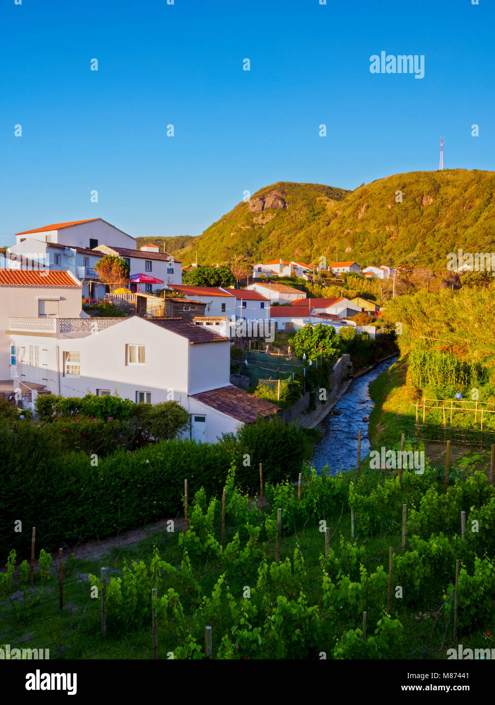 Mosteiros, l'île de São Miguel, Açores, Portugal Banque D'Images