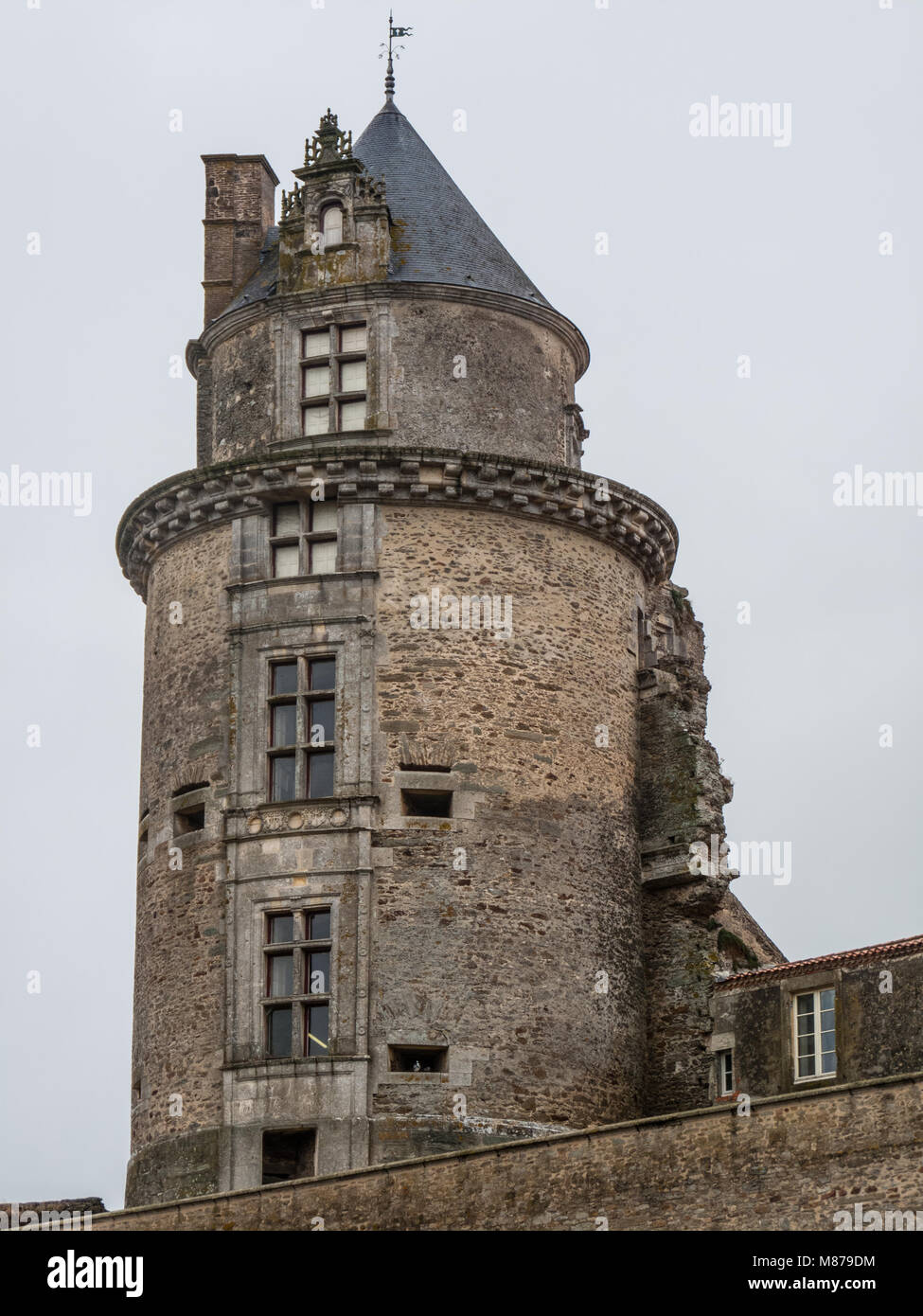 Château Français Banque D'Images