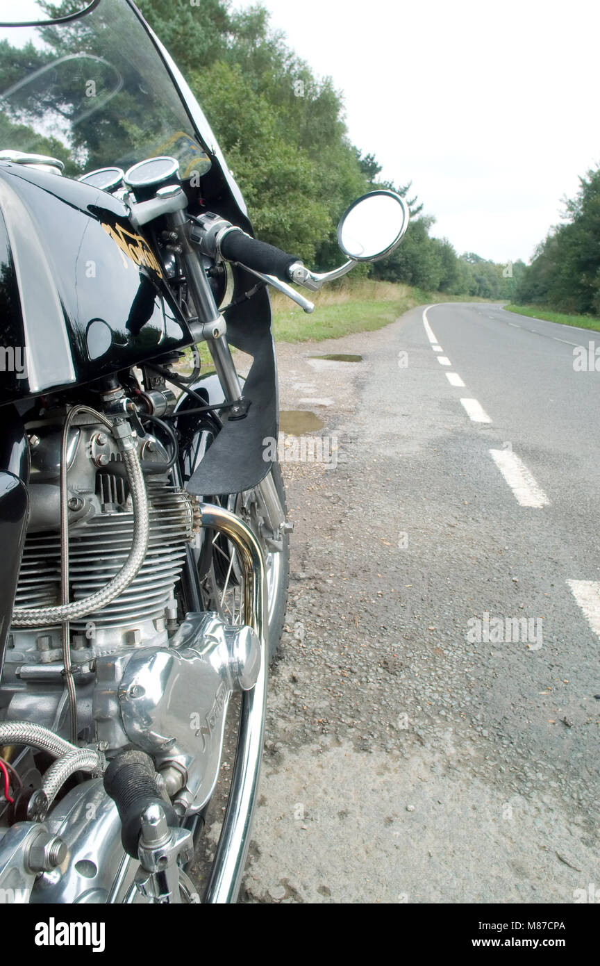 1972 Norton Commando 750 cc Banque D'Images