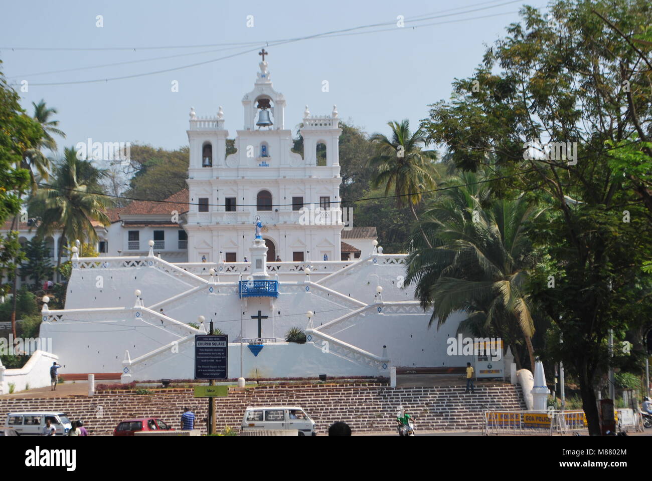 Le Notre Dame de l'Eglise de l'Immaculée Conception Banque D'Images