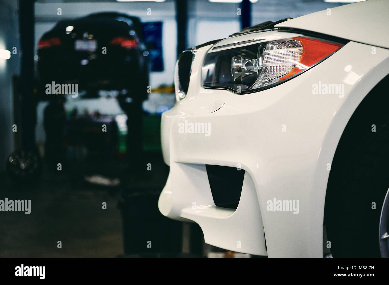 BMW 1M/fin Banque D'Images