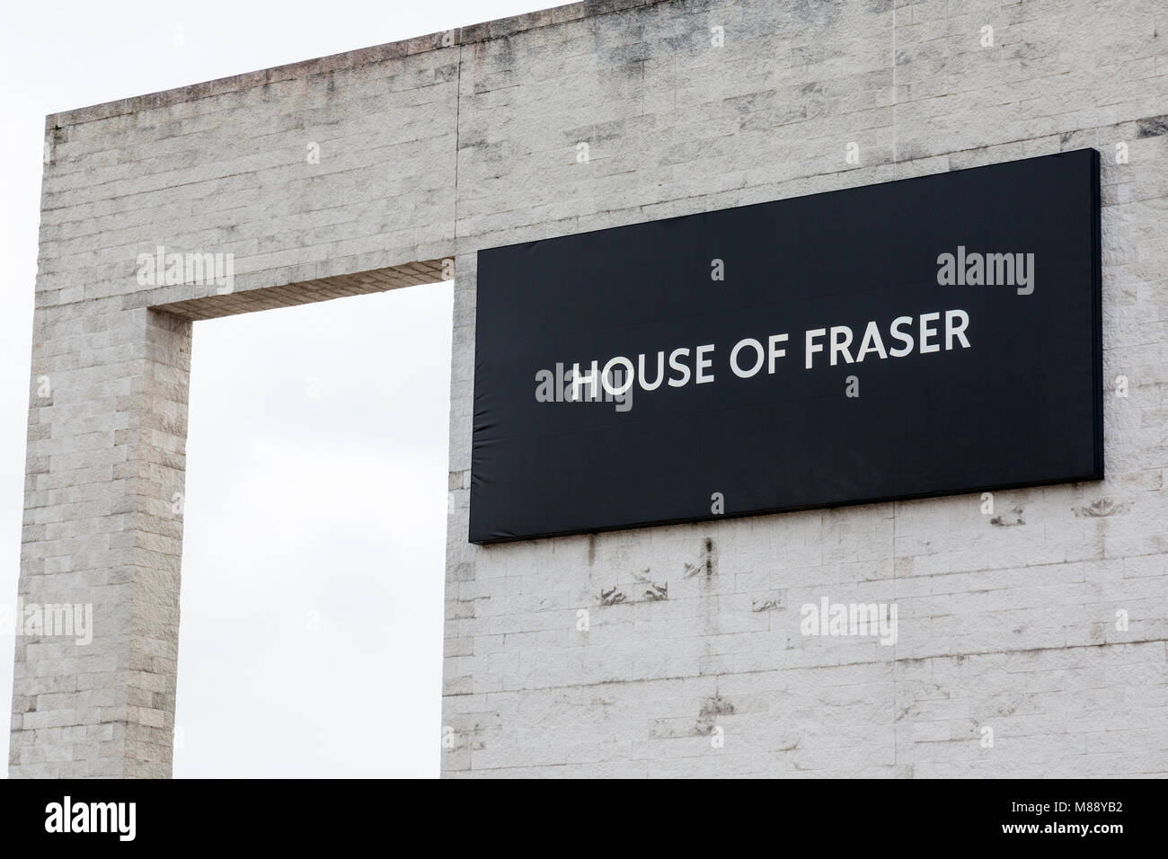 La House of Fraser Department Store à Telford, Shropshire, Angleterre. Banque D'Images