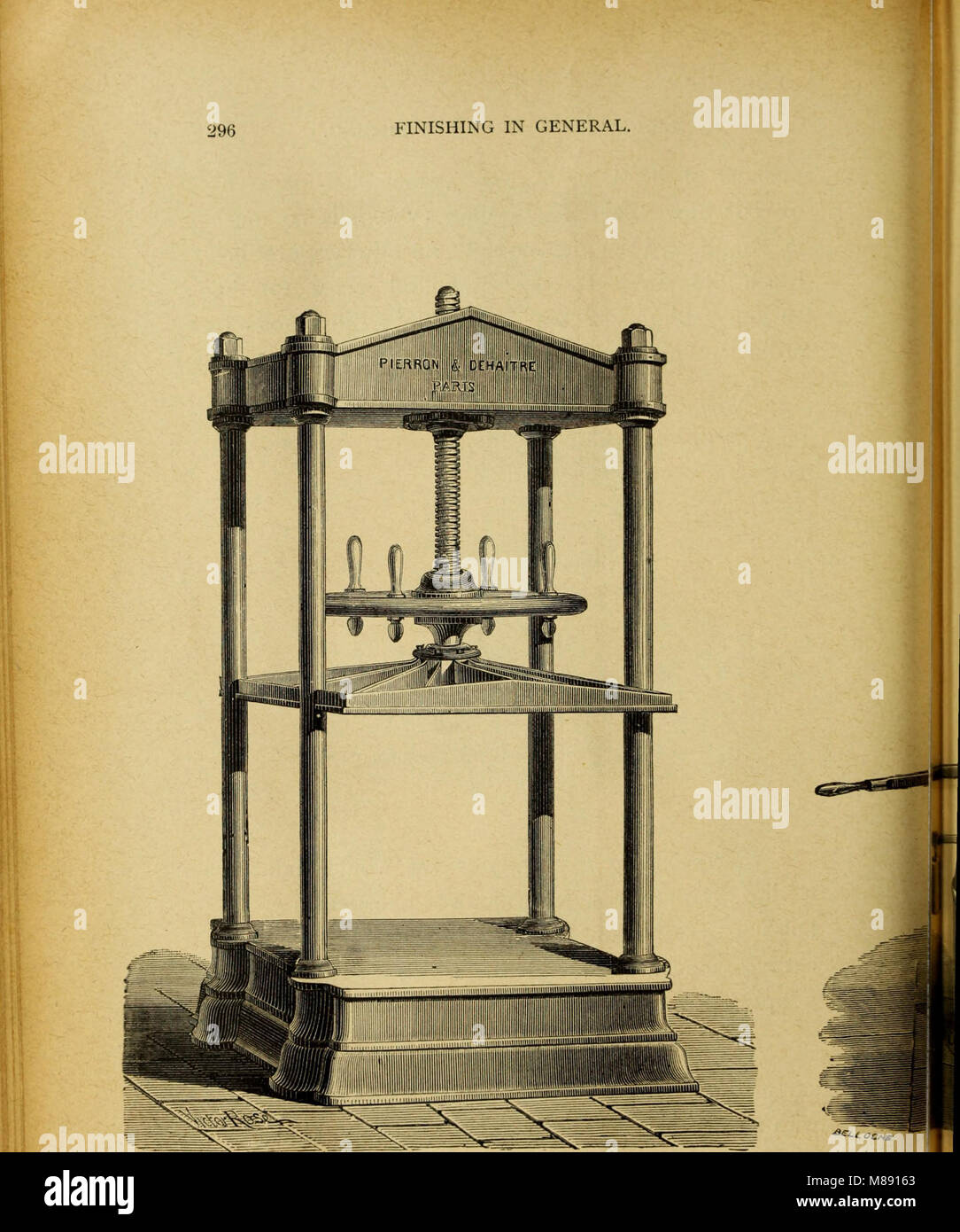 Le traité de l'élémentaire de finition, teinte, blanc en coton imprimé et de marchandises (1889) (14597255269) Banque D'Images
