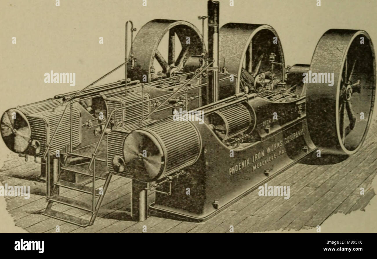 La pratique et la théorie de l'ingénierie, pour les ingénieurs de la vapeur (1901) (14746701746) Banque D'Images