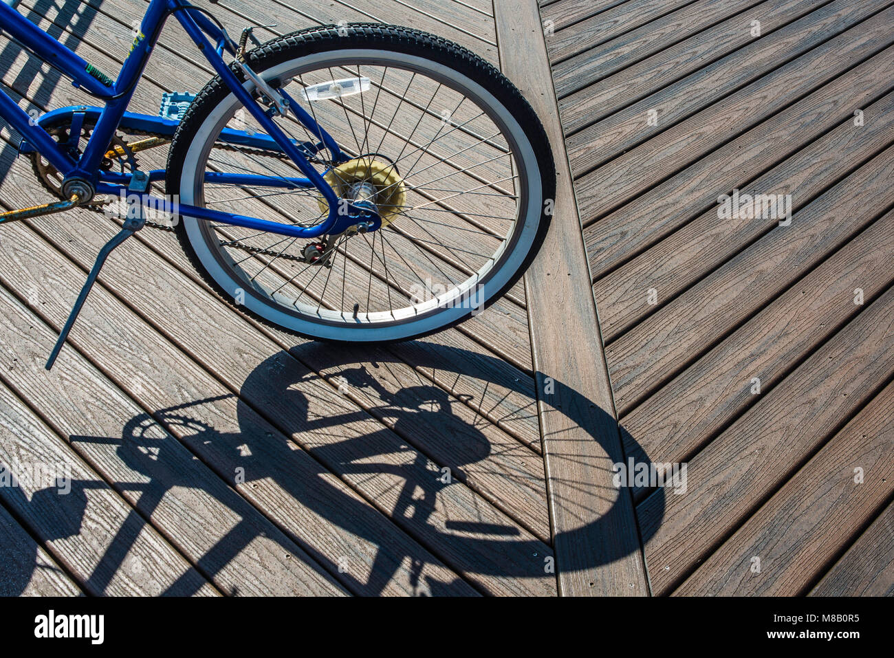 La demande Sea Isle City, New Jersey. Banque D'Images
