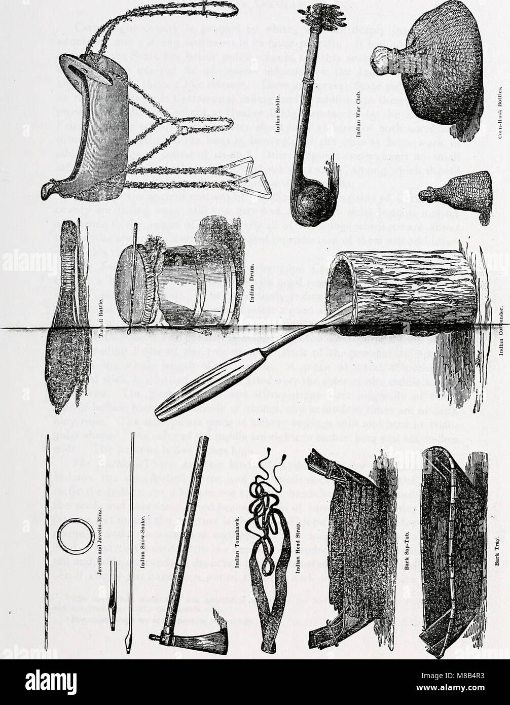 Dictionnaire géographique historique et biographique mémorial de Cattaraugus Comté, N.Y (1893) (14592831359) Banque D'Images