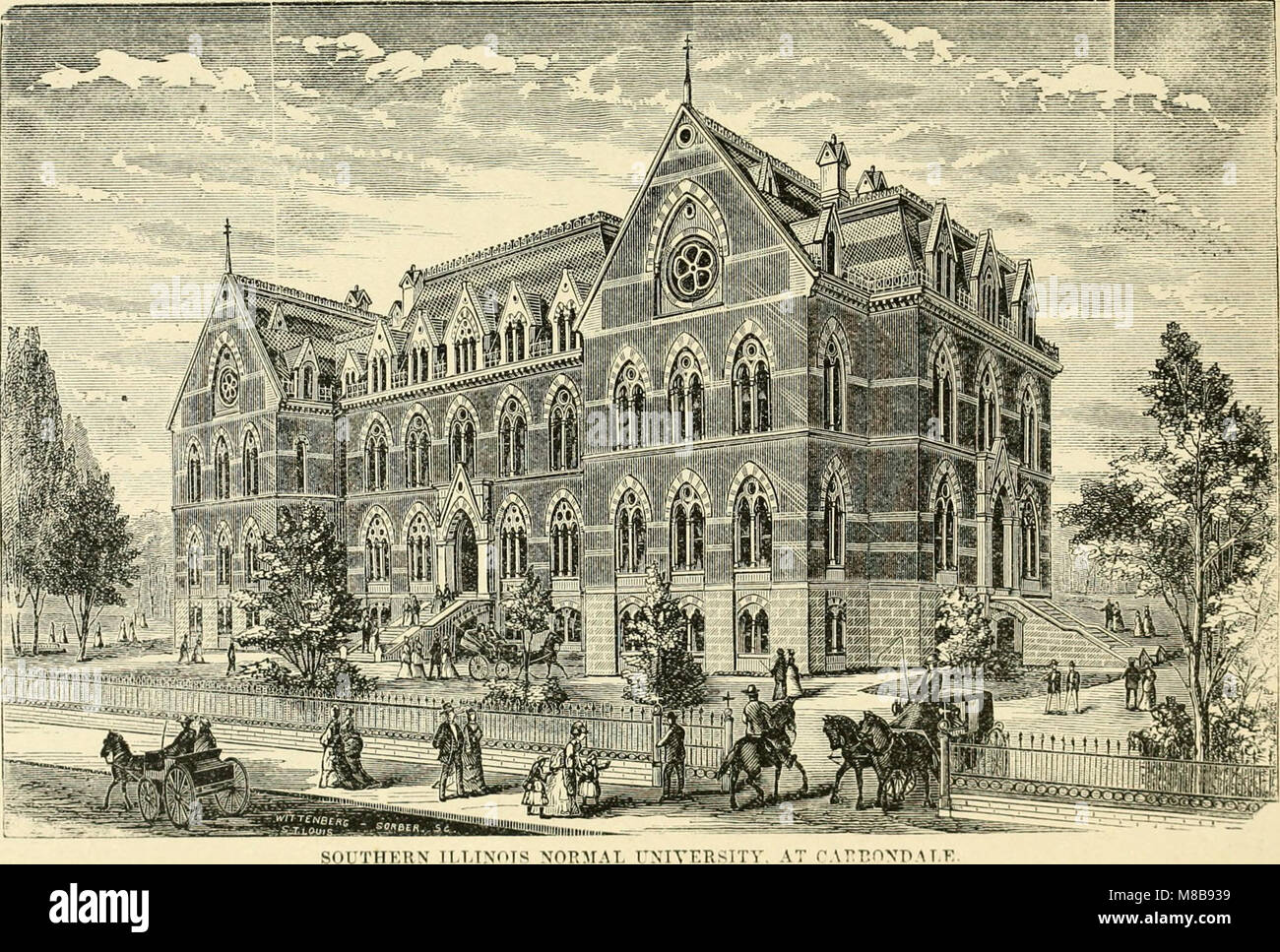 Histoire du comté de Pike, Illinois ; avec des croquis de ses villes, villages et cantons, éducatifs, religieux, civils, militaires et politiques de l'histoire, portraits de personnalités et (14581279538) Banque D'Images