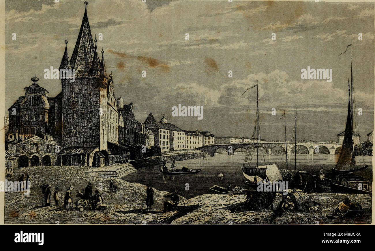 Das romantische und malerische und Geschichten dans Rheinland Sagen, mit Stahlstichen (1838) (14801470313) Banque D'Images