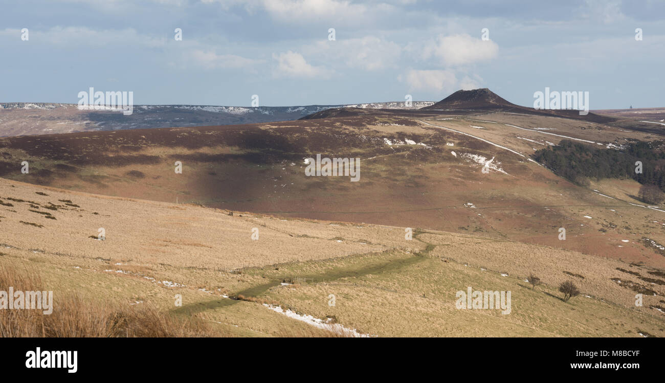 Win Hill de Rushup Edge, Peak District Banque D'Images