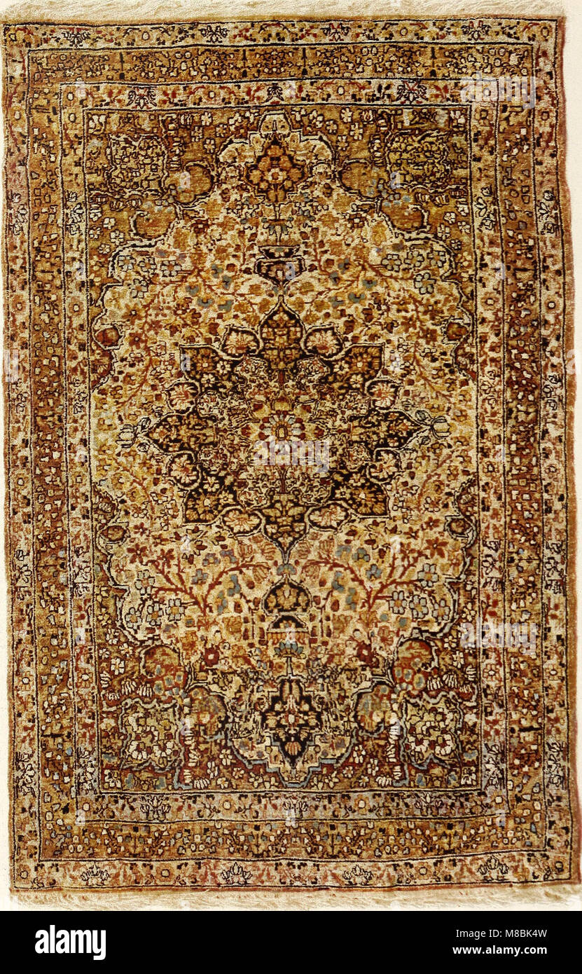 Ce livre de 1917 examine l'histoire, l'artisanat et le commerce des tapis orientaux, détaillant leur signification culturelle et leur impact sur le commerce mondial et sur le commerce mondial Banque D'Images