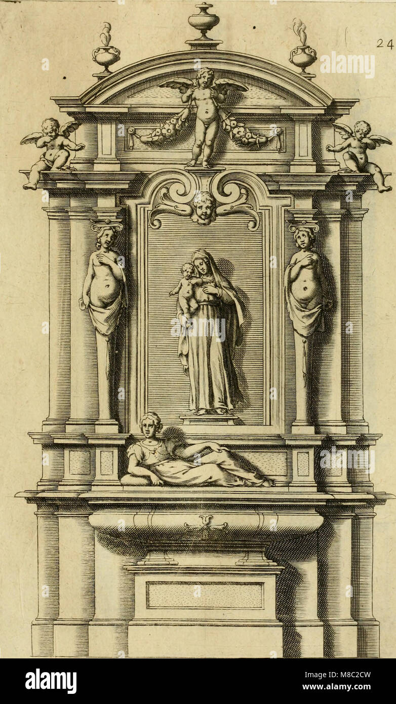 Par capricciosi Diversi ornamenti depositi o altari, un vtilisimi virtuosi (1625) (14597532259) Banque D'Images