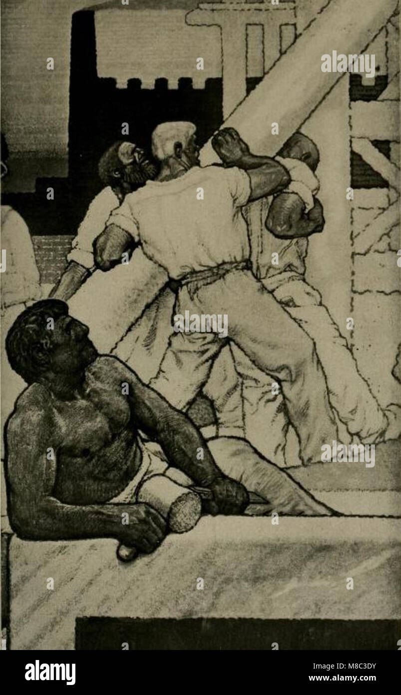 Cette œuvre de 1913 de Fritz Erler capture des scènes des peintures murales de la Festsaal du nouvel hôtel de ville de Hanovre, en Allemagne. Les peintures murales représentent des thèmes historiques et culturels pertinents à l'histoire et à la fierté civique de city€ ™, mettant en valeur la maîtrise de Erler†™ en fresque et à grande échelle public Banque D'Images