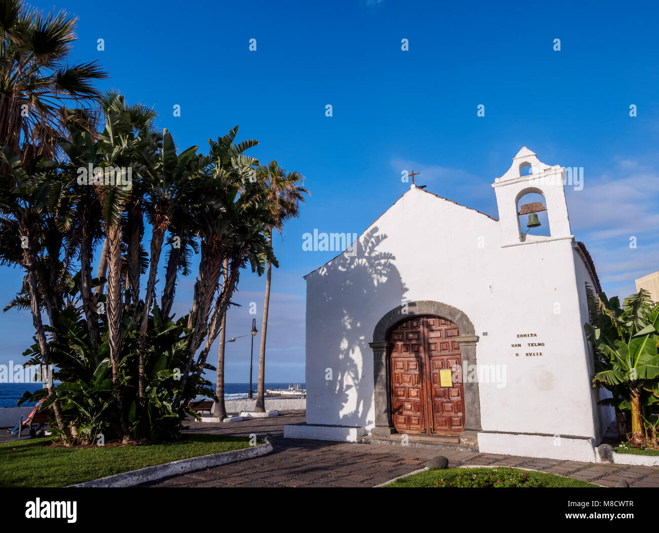 Chapelle San Telmo, Puerto de la Cruz, l'île de Tenerife, Canaries, Espagne Banque D'Images