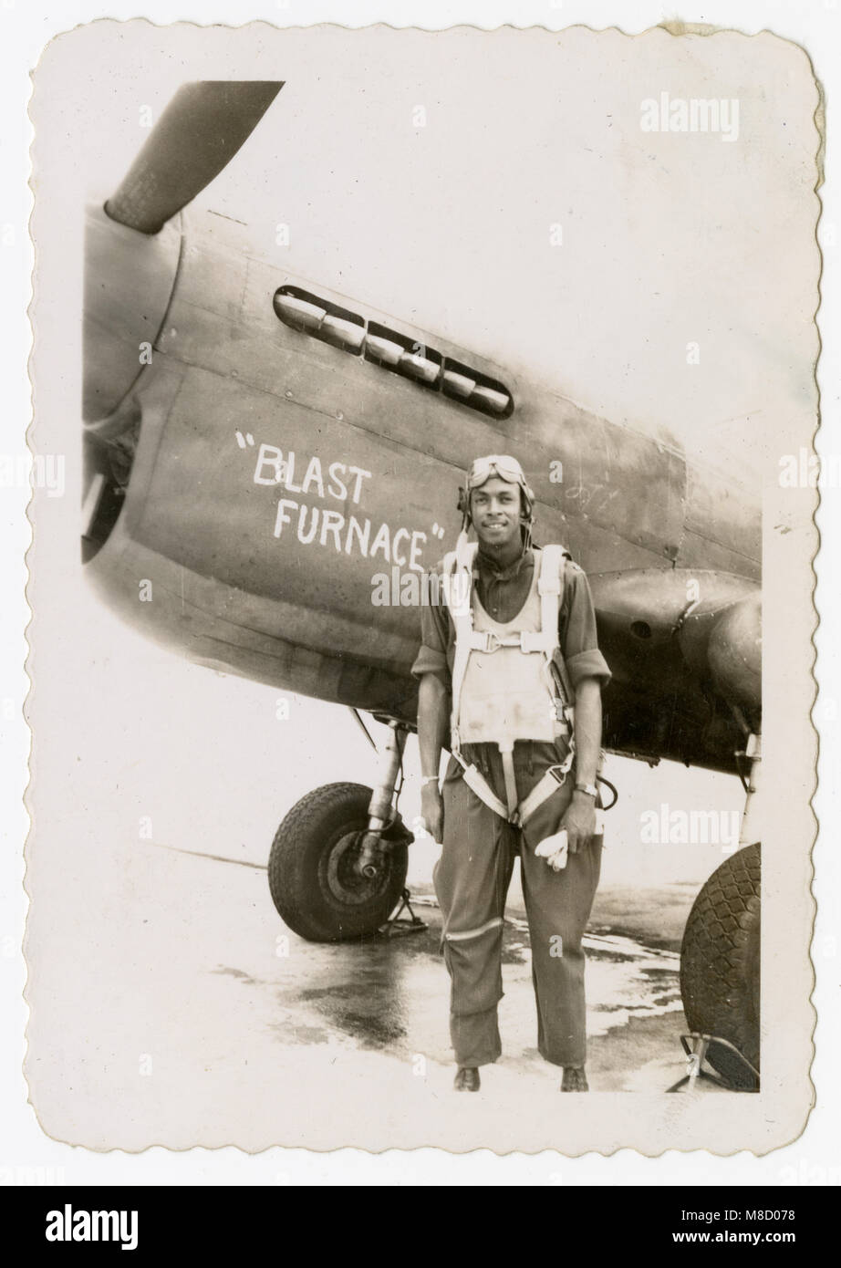 Clemenceau, charité, Tuskegee Airman II Guerre mondiale. Banque D'Images