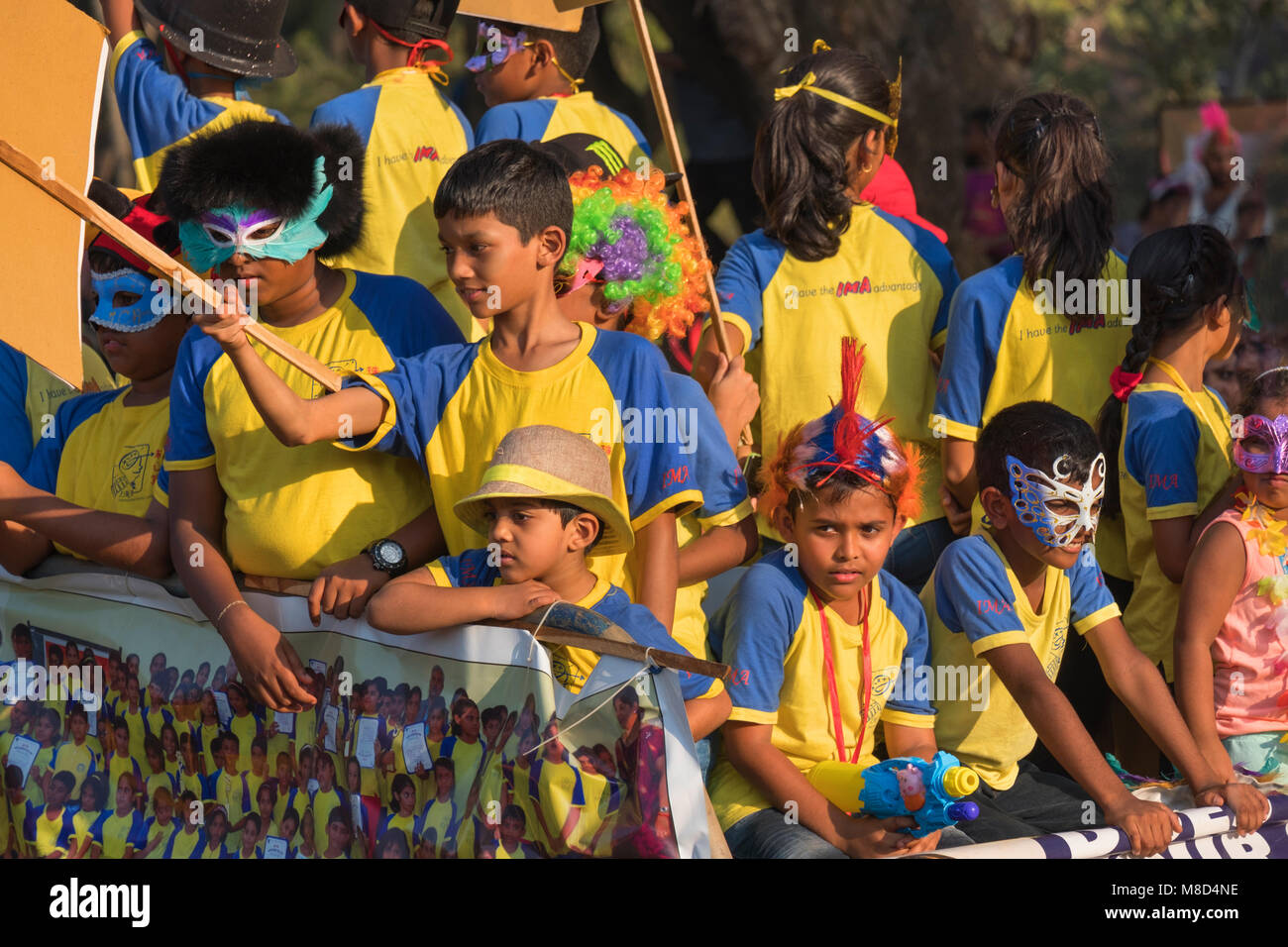 Carnaval de Goa Goa Inde Margao Banque D'Images