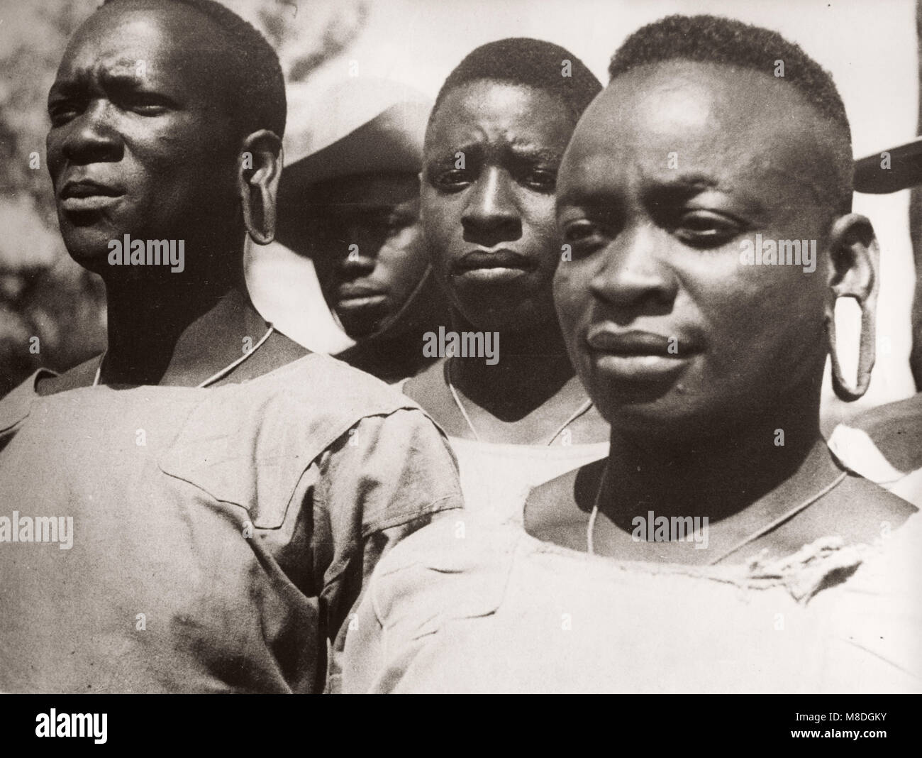 1940 East Africa - Camp de formation au Kenya pour les recrues de l'armée britannique Banque D'Images