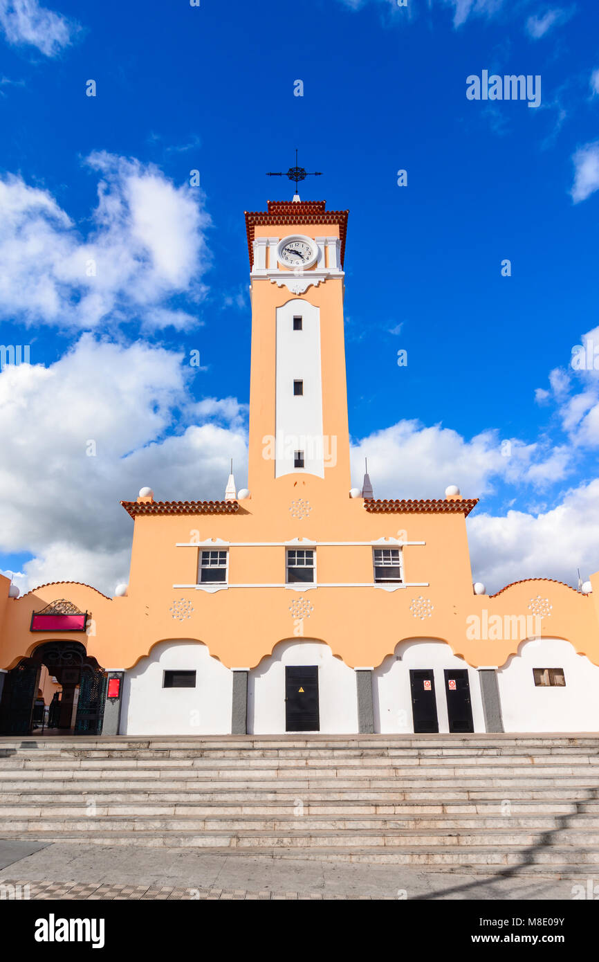 Santa Cruz de Tenerife, Canaries, Espagne : Mercado Municipal Afrique de Nuestra Senora de la Recova ou Marché Municipal Notre Dame d'Afrique La Recova Banque D'Images