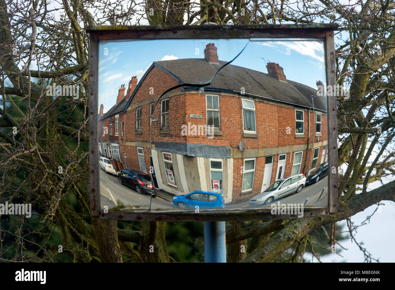 Melton Mowbray 16 Mars 2018 : Blue Skys et doux nuages journée avec épisodes chauds de soleil et profiter de la vie urbaine de la faune du parc du centre-ville. Clifford Norton Alamy Live News. Banque D'Images