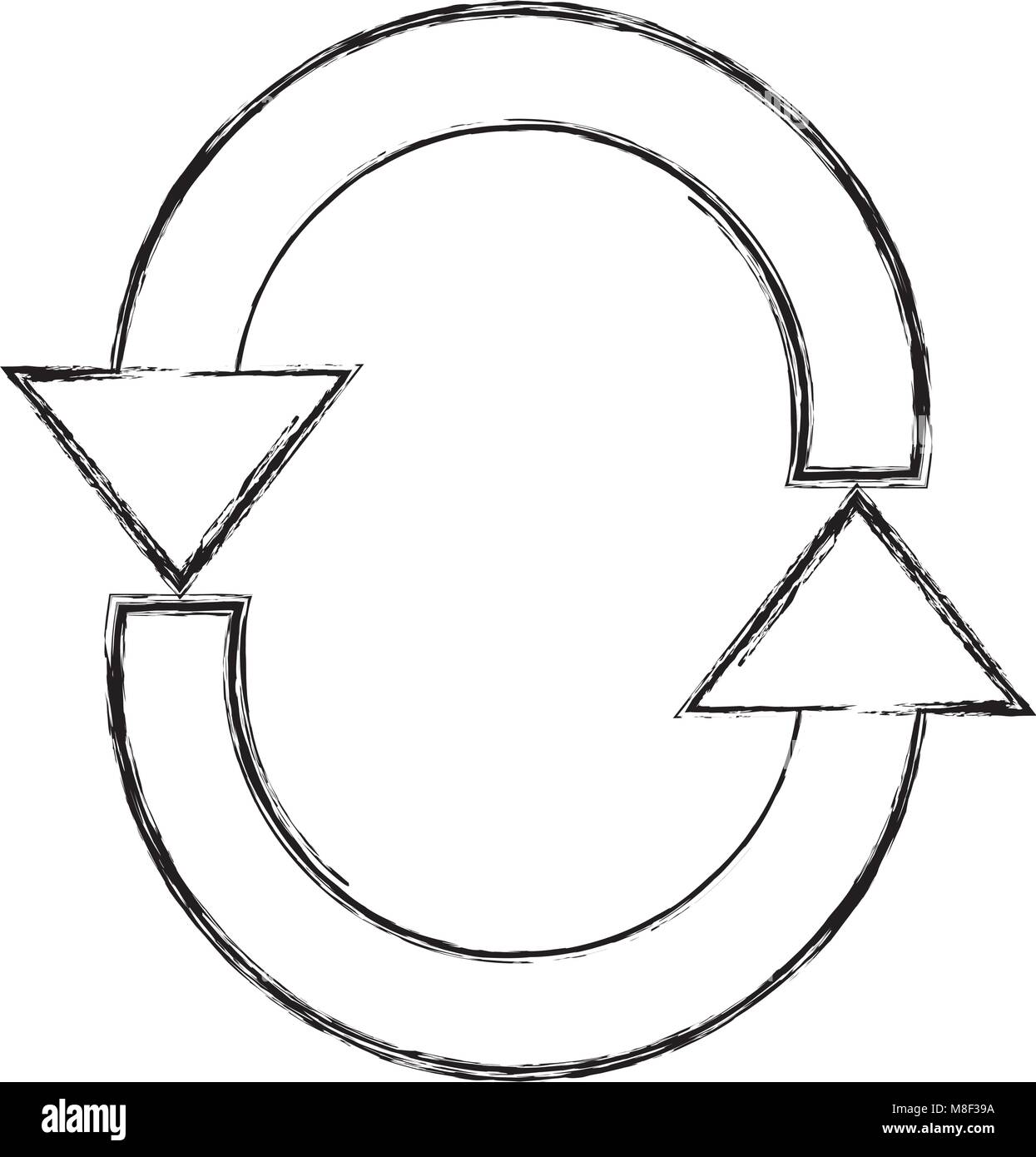 Le processus de chargement du grunge icône symbole web Illustration de Vecteur