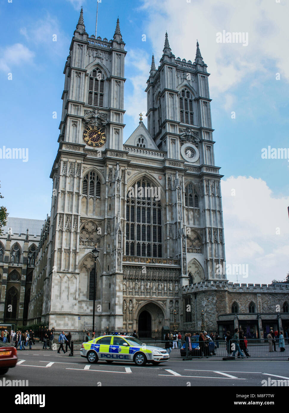 L'Abbaye de Westminster, officiellement connu comme la Collégiale de Saint Pierre à Westminster, London, UK Banque D'Images