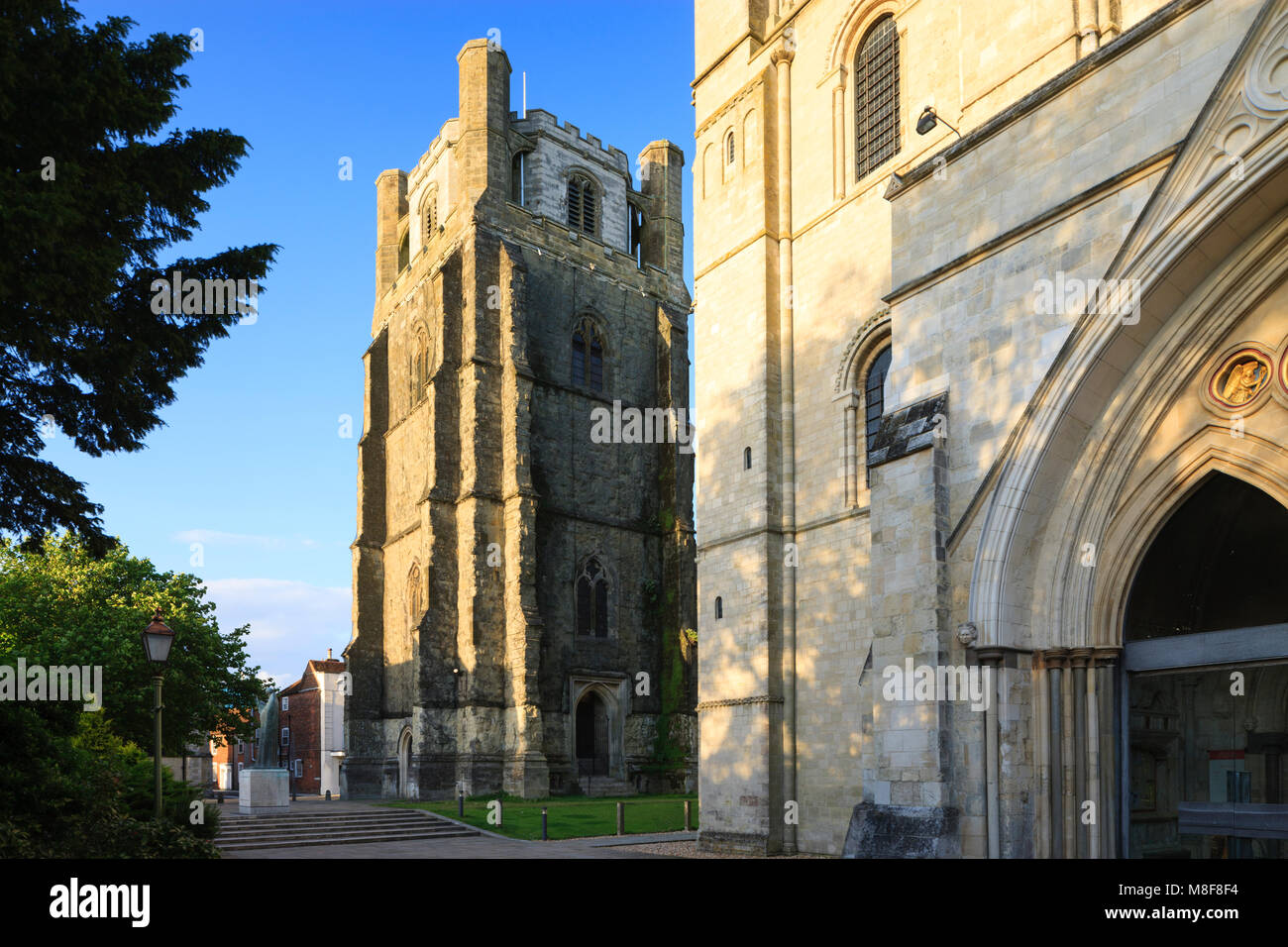 La Cathédrale de Chichester Chichester West Sussex England Banque D'Images