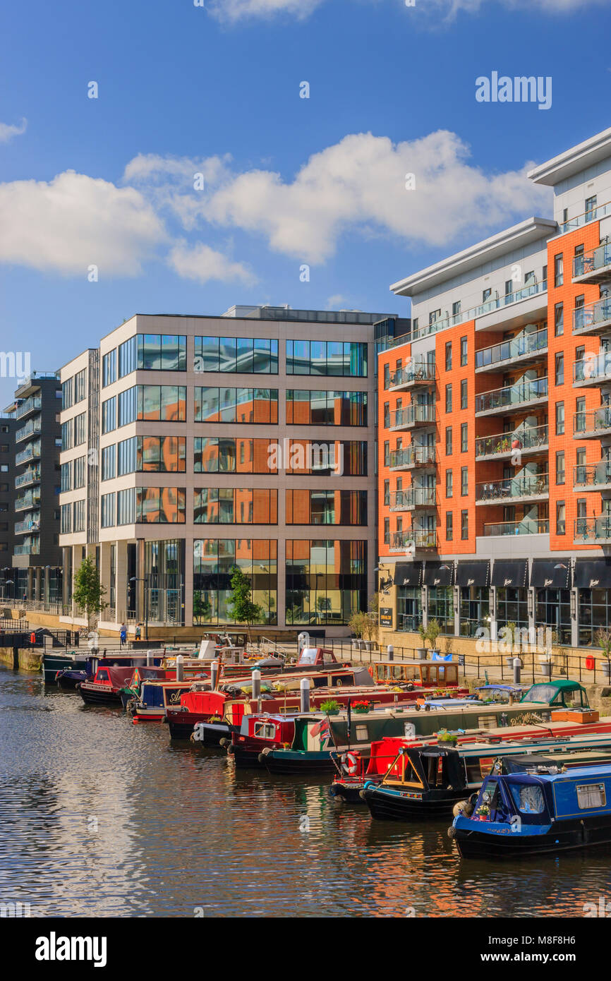 Clarence Dock Leeds West Yorkshire Angleterre Banque D'Images