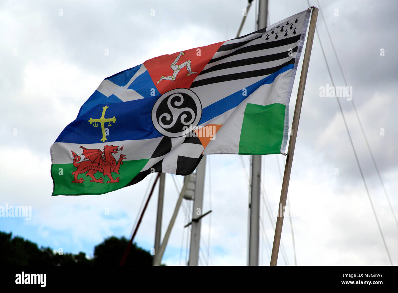 COLONIA GÜELL, Barcelone Banque D'Images