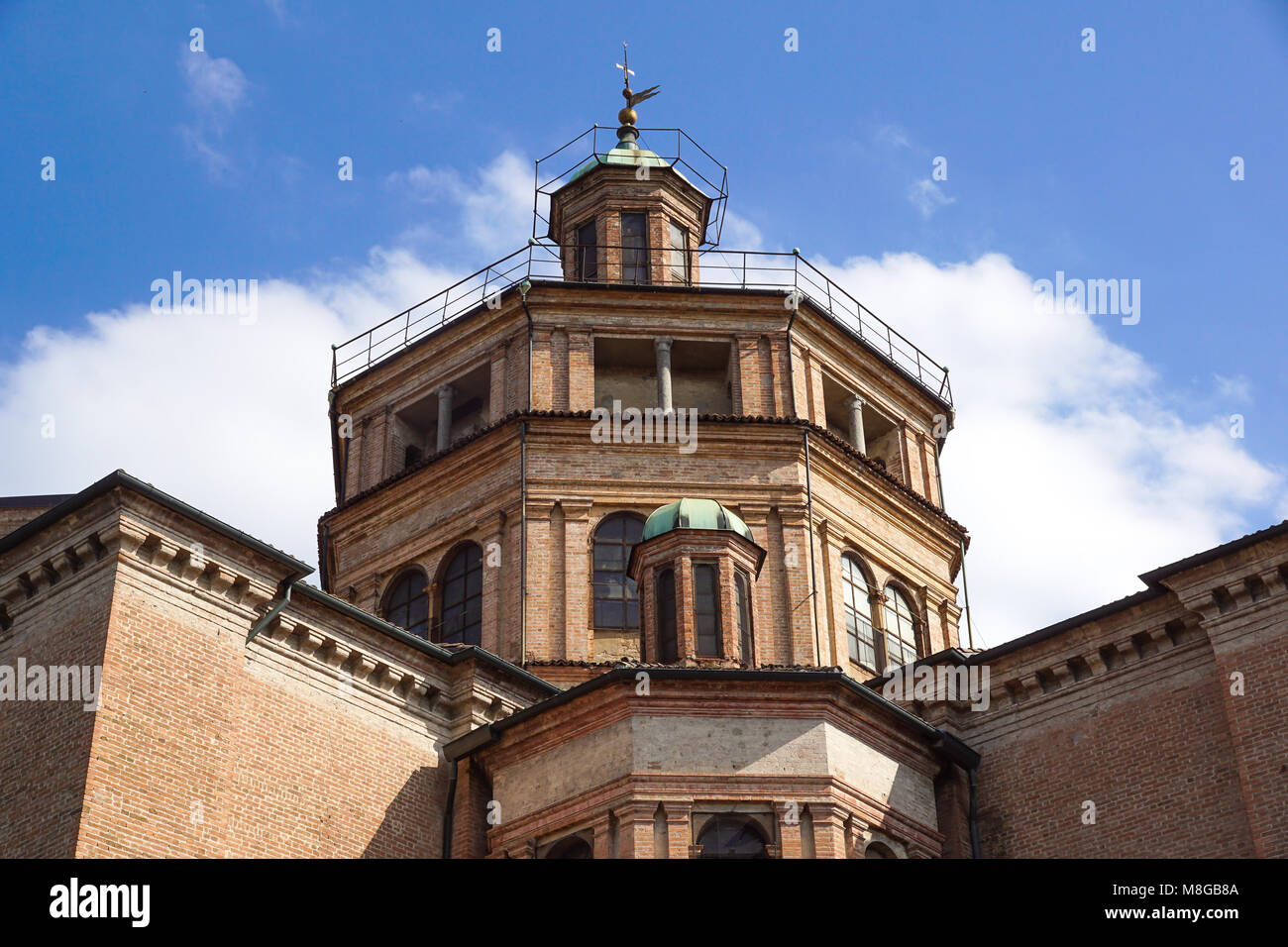 Forum de Trajan belles églises 1 dômes renaissance et baroque dans le centre historique de Rome Banque D'Images