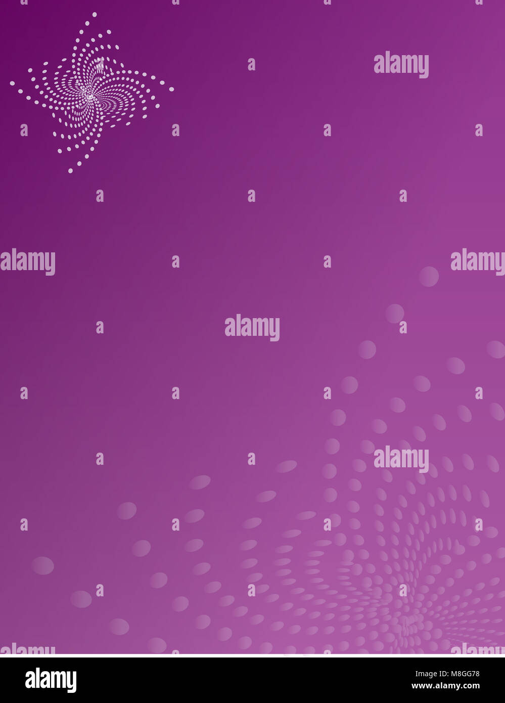 Fleur pourpre Flair fond de l'affiche de la turbulence Banque D'Images