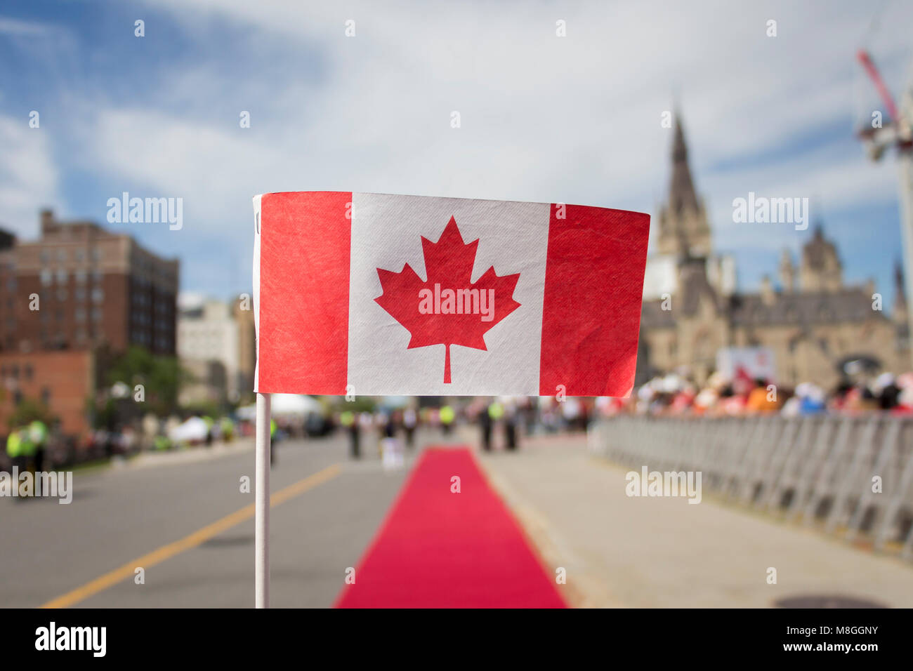 La fête du Canada à Ottawa Banque D'Images