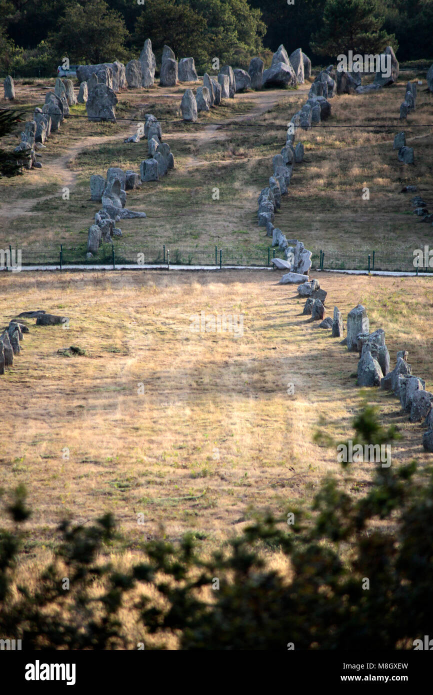 Karnac, Bretange, France Banque D'Images