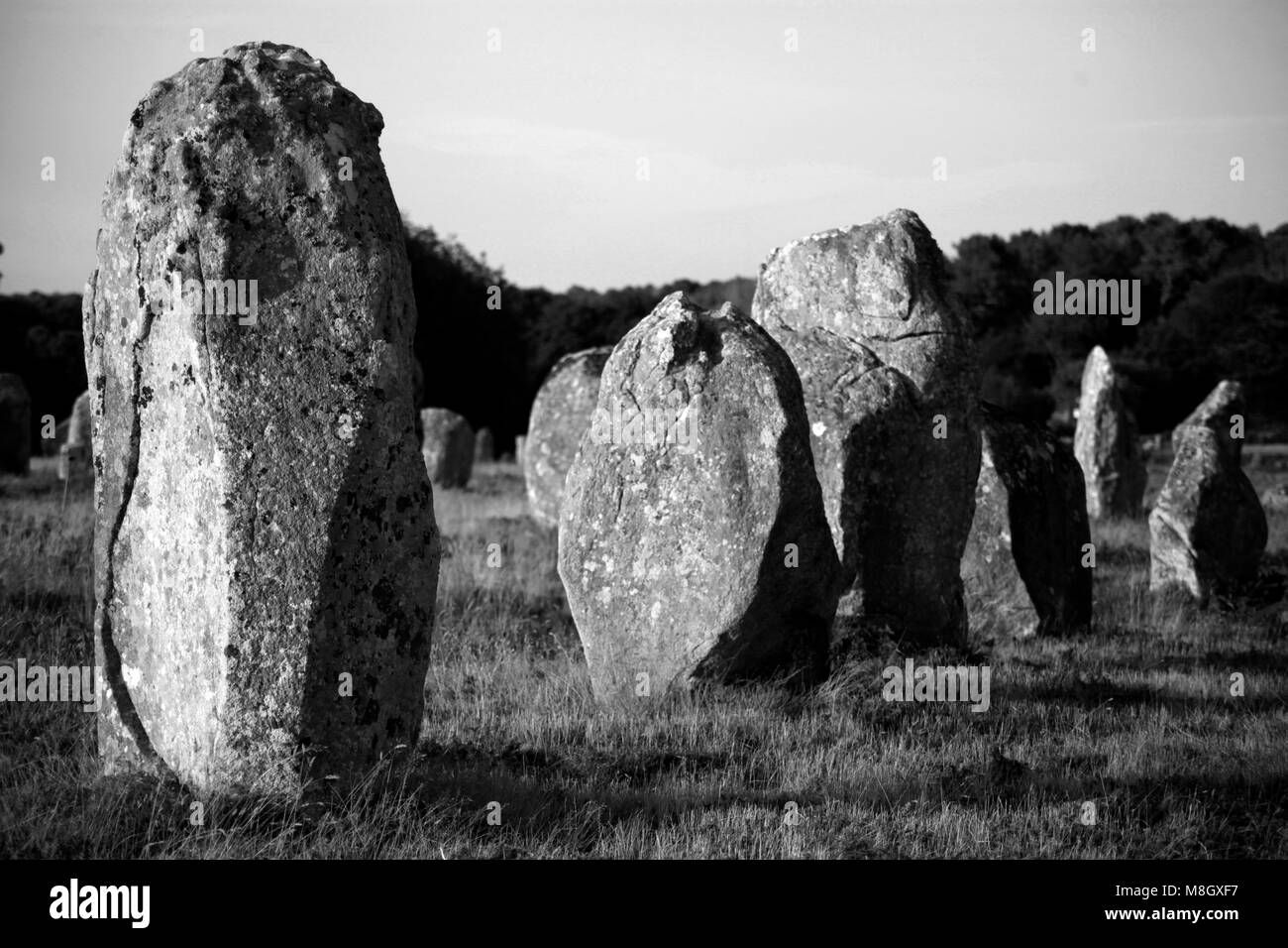 Karnac, Bretange, France Banque D'Images