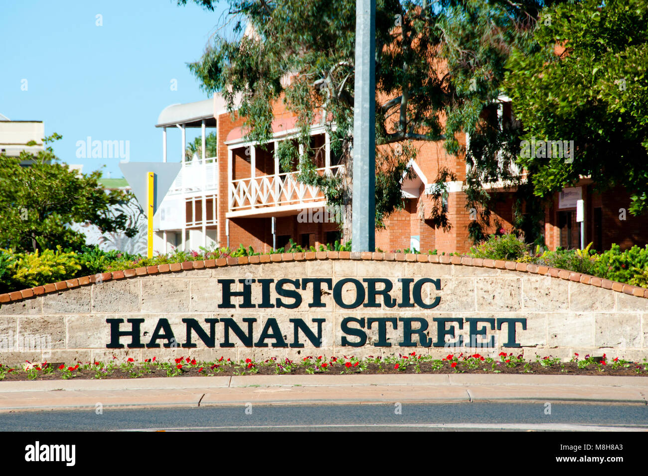 Hannan Street Kalgoorlie - Historique - Australie Banque D'Images