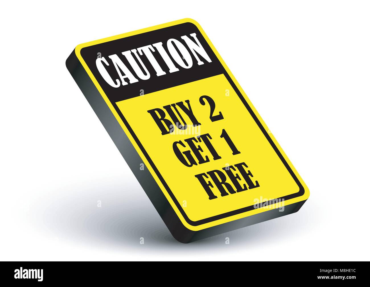 Vecteur de conception de bannière 3d store promotion Illustration de Vecteur