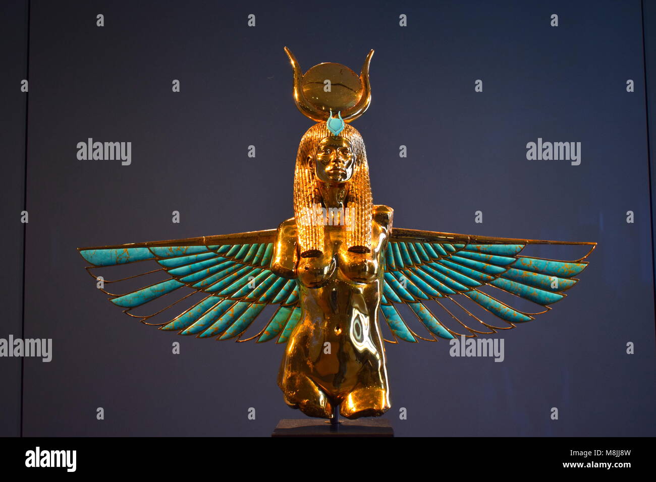 Damien Hirst une sculpture à l'exposition "Trésors de l'épave de l'incroyable', Palazzo di Grassi et de la Punta della Dogana, Venise, Italie Banque D'Images