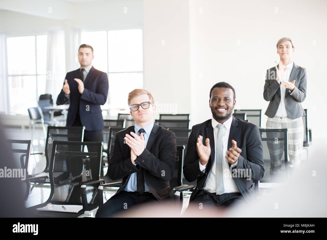 Rapport réussi Banque D'Images