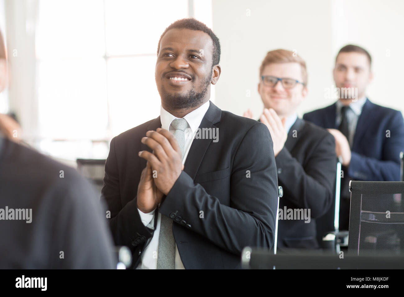 Après présentation Banque D'Images
