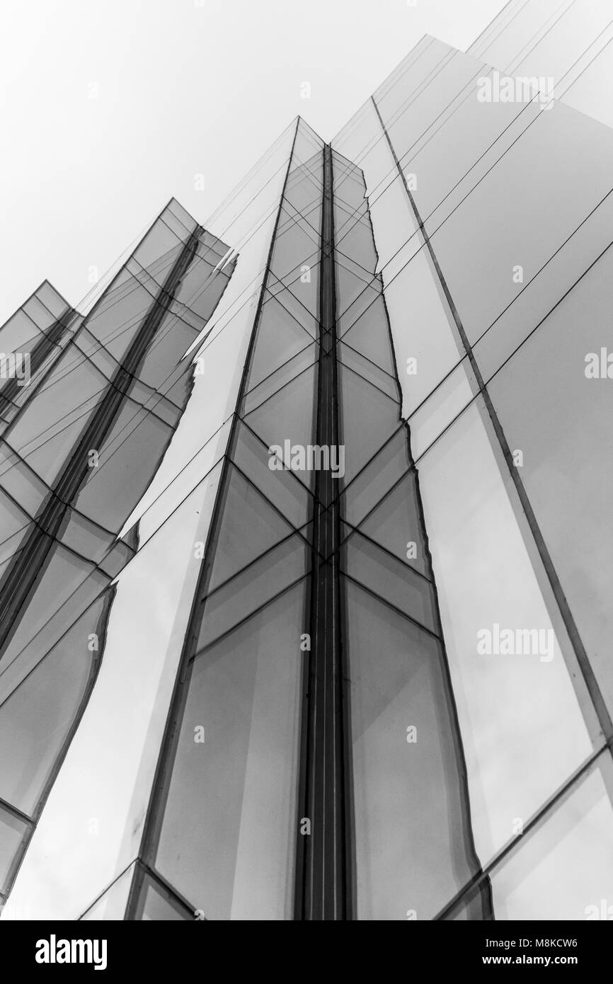 Bâtiment en verre Banque D'Images