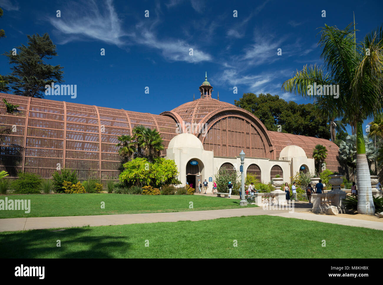 Bâtiment de botanique, Balboa Park, San Diego, California, USA Banque D'Images