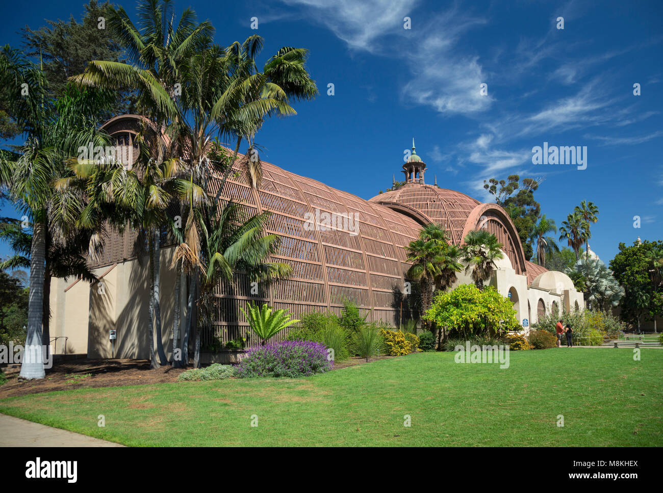Bâtiment de botanique, Balboa Park, San Diego, California, USA Banque D'Images