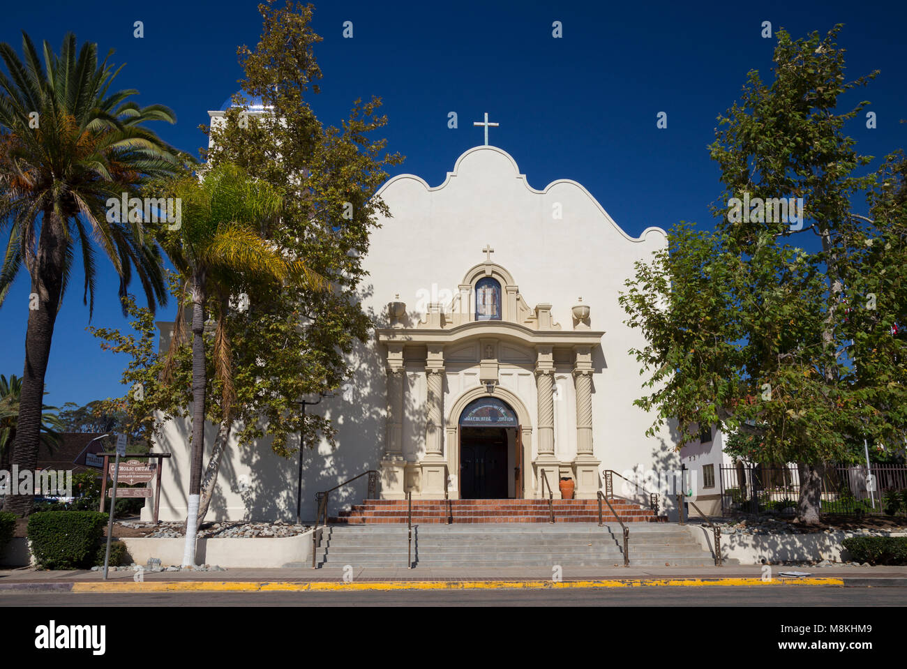 Église de l'Immaculée Conception, San Diego State Historic Park, California, USA Banque D'Images