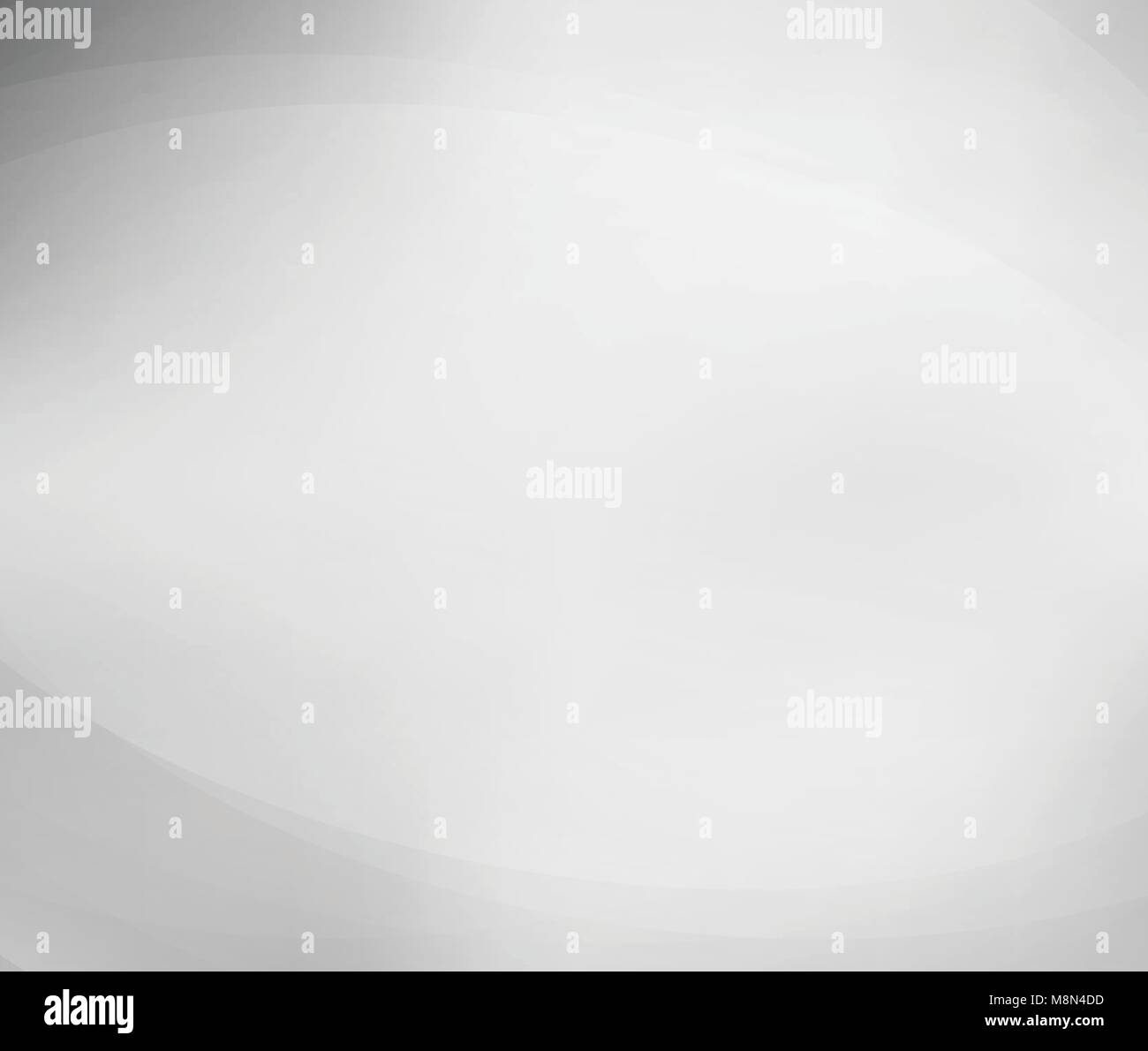 Résumé lignes courbes gris et blanc lisse de fond se chevauchent pour copier l'espace. Vector illustration Illustration de Vecteur