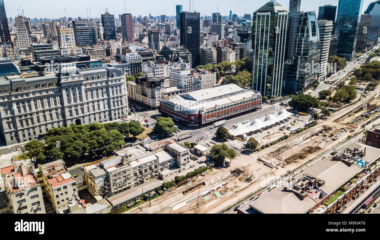 L'Estadio Luna Park, Buenos Aires, Argentine Banque D'Images