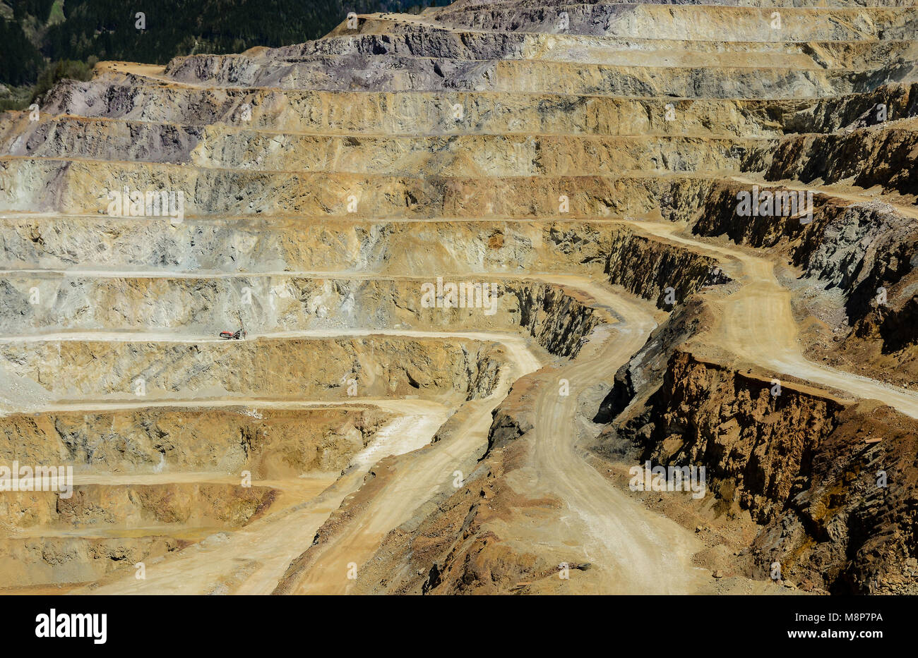 Erzberg in der Bucht Banque D'Images