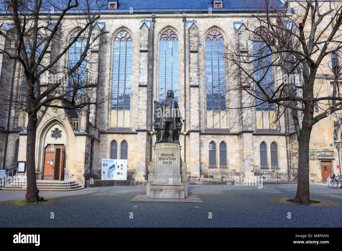 LEIPZIG, ALLEMAGNE - vers Mars, 2018 Johann Sebastian Bach : le monument de la ville de Leipzig en Allemagne Banque D'Images